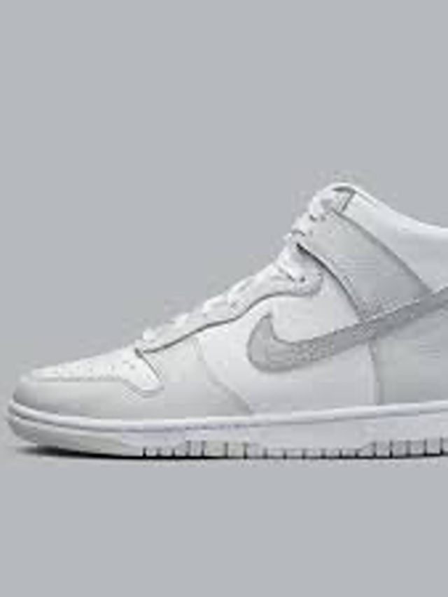 dunk high silver