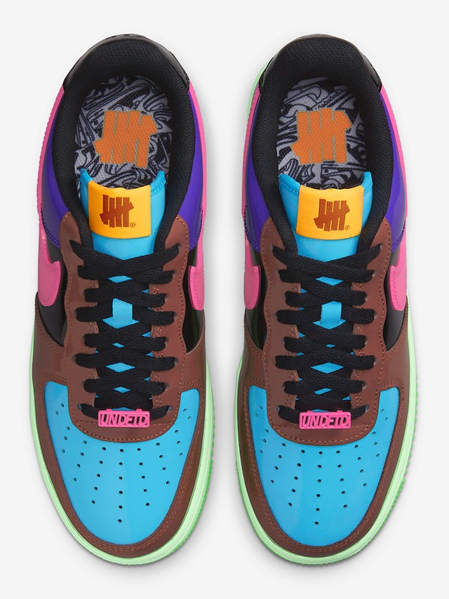 undefeated af1 blue